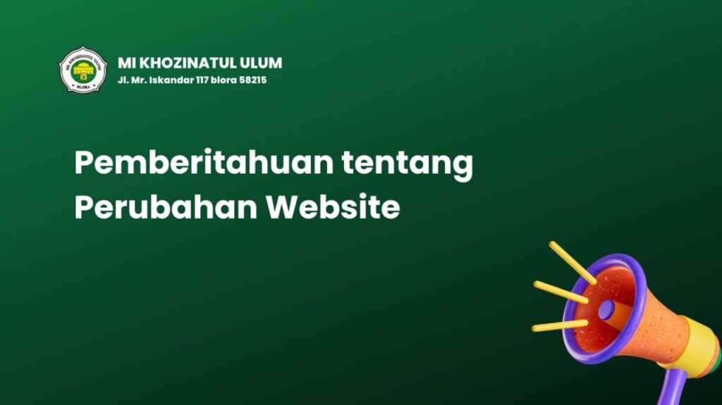Pemberitahuan Website
